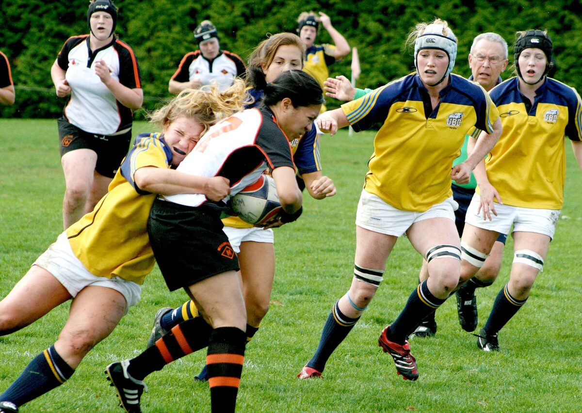 genou rugby protéger repères reprise charge